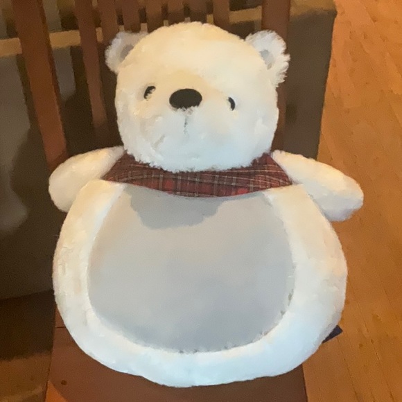 mr.happy pillow. Perfect for travel and a friend too. Needs a loving home. - Picture 3 of 3